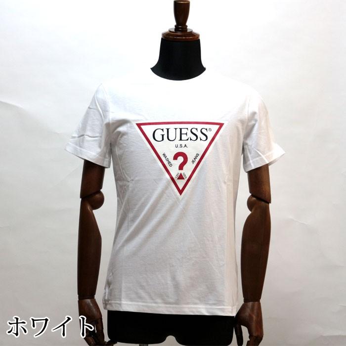 GUESS ゲス メンズ プリント 半袖 Tシャツ tee ロゴプリント メンズ レディース ブランド ブラック ホワイト |  | 02