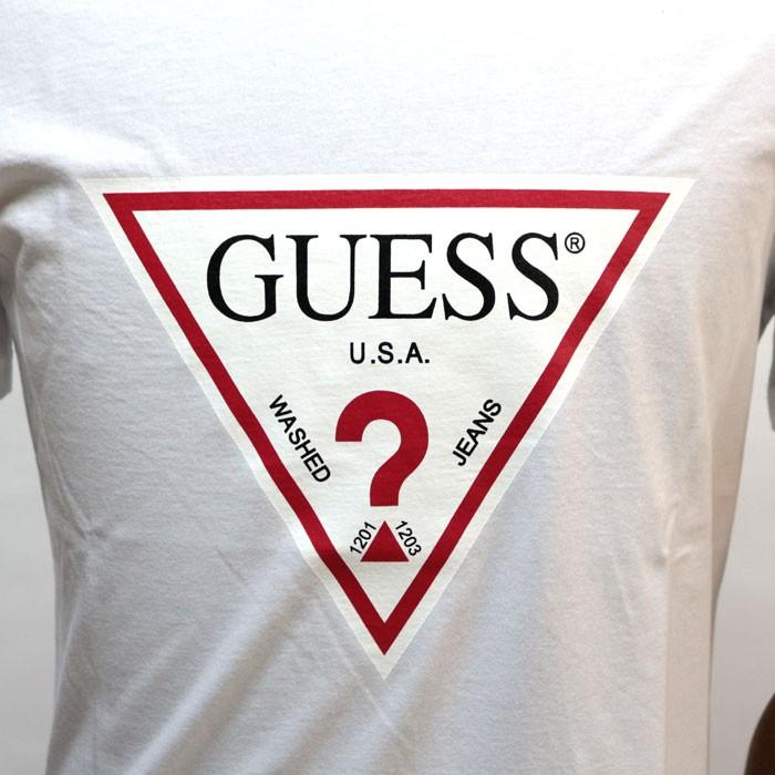 GUESS ゲス メンズ プリント 半袖 Tシャツ tee ロゴプリント メンズ レディース ブランド ブラック ホワイト |  | 05