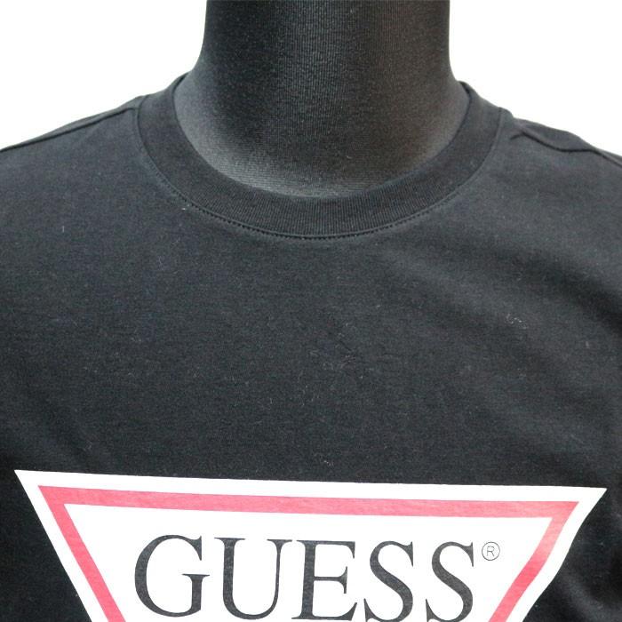 GUESS ゲス メンズ プリント 半袖 Tシャツ tee ロゴプリント メンズ レディース ブランド ブラック ホワイト |  | 06