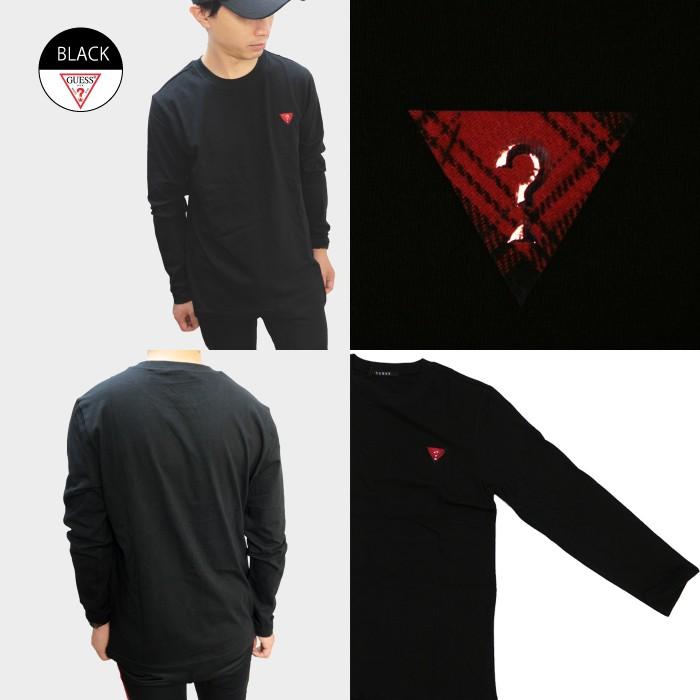 GUESS/ゲス MI3K9451LS Tshirt チェックミニロングTシャツ　長袖　メンズ　レディース　ユニセックス |  | 05