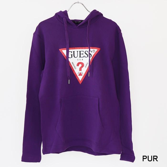 GUESS（ゲス） パーカー トライアングルロゴパーカー メンズ