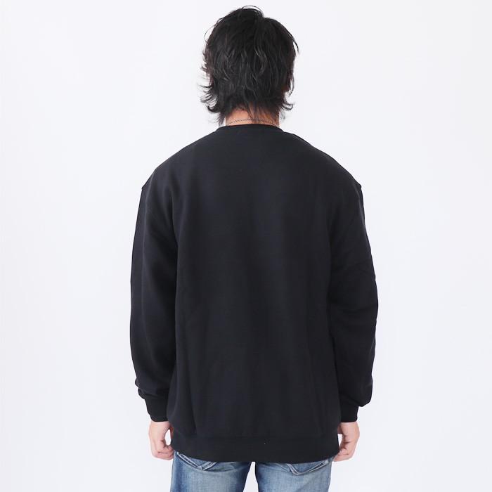 GUESS ゲス トレーナー 黒 ブラック GUESS Originals Distressed Baker Crewneck スウェット | GUESS(ゲス