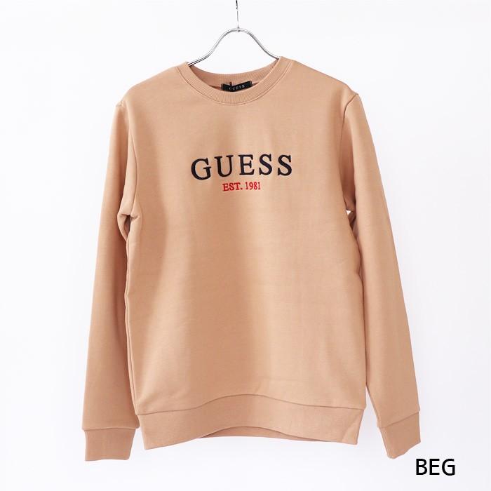 GUESS ゲス トレーナー スウェット 刺繍ロゴトレーナー 正規品