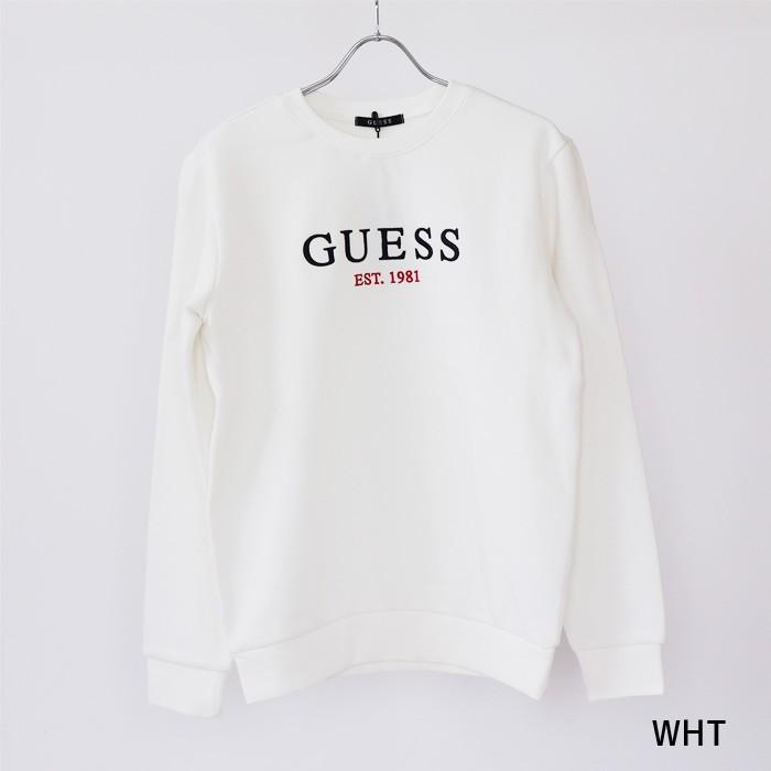GUESS ゲス トレーナー スウェット 刺繍ロゴトレーナー 正規品