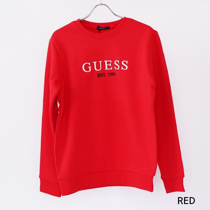 GUESS ゲス トレーナー スウェット 刺繍ロゴトレーナー 正規品