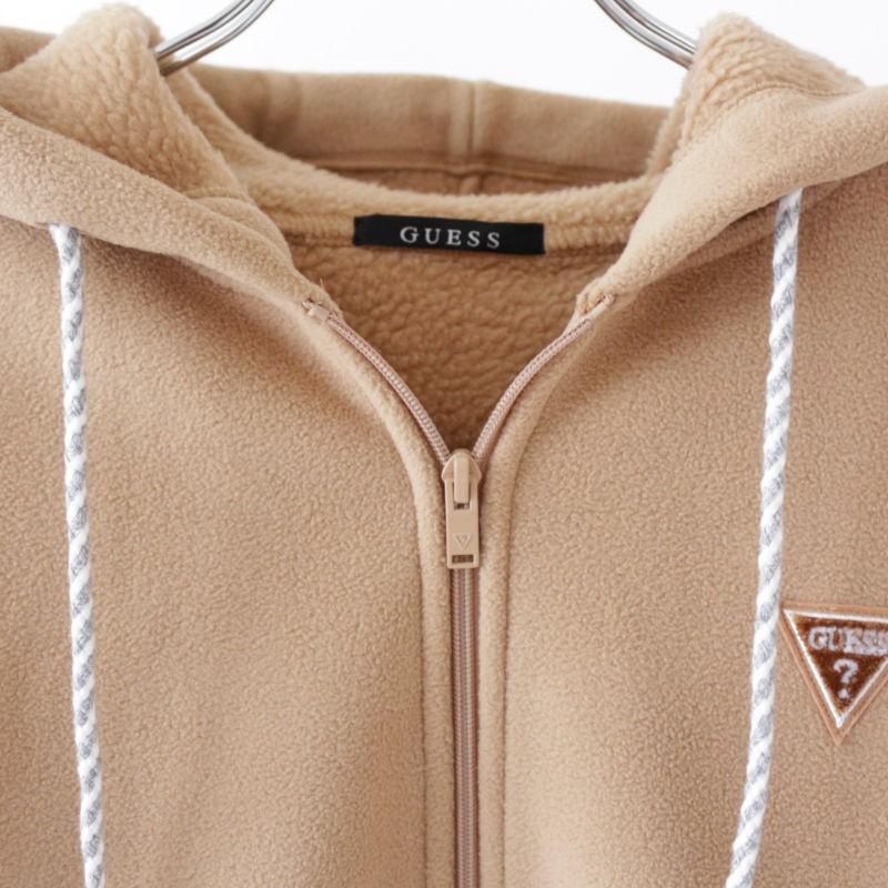 GUESS（ゲス） SALE セール ミニロゴフリースジップパーカー 