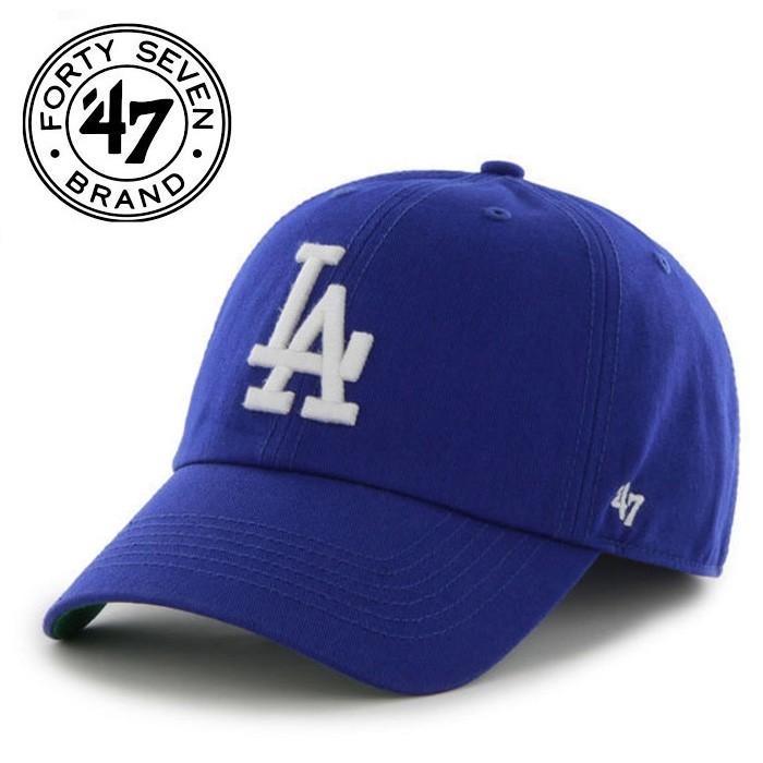 47BRAND 47ブランド キャップ ドジャース Dodgers'47 FRANCHISE Royal MLB CAP メンズ | 