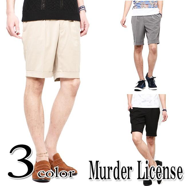 MURDER LICENS マーダーライセンス TRショートスラックス ショーツパンツ | Murder License