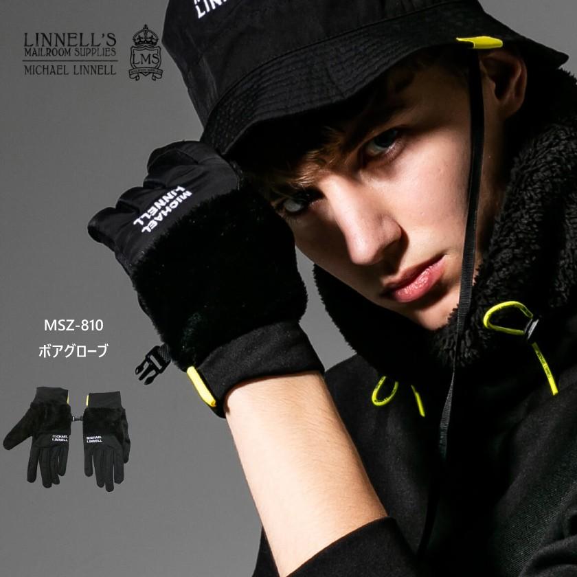 マイケルリンネル MICHAEL LINNELL ボア付グローブ 手袋 アウトドア 小物 雑貨 男性 女性 ボア フリース ブランド | MICHAEL LINNELL