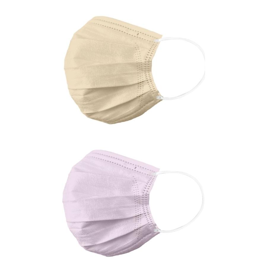 血色マスク 50枚 血色カラー やわらかマスク 不織布 カラーマスク 不織布マスク カラー 夏用マスク 血色不織布マスク |  | 15