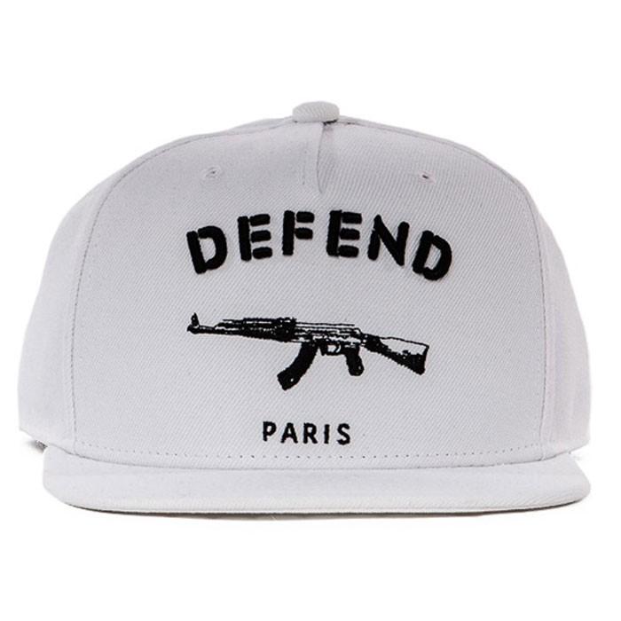 DEFEND PARIS ディフェンド パリス paris cap  キャップ ブラック ホワイト 帽子 mens メンズ |  | 02