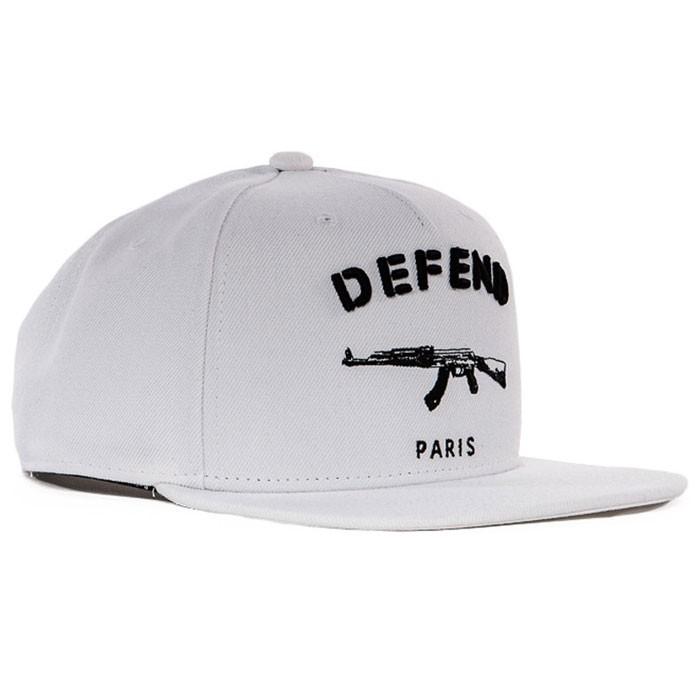 DEFEND PARIS ディフェンド パリス paris cap  キャップ ブラック ホワイト 帽子 mens メンズ |  | 05