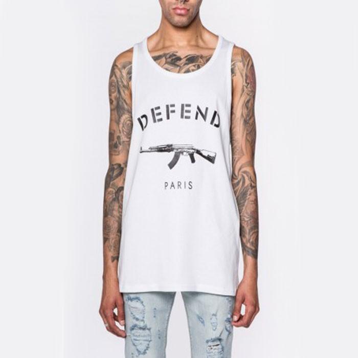 DEFEND PARIS ディフェンド パリス paris deb タンクトップ ブラック ホワイト |  | 01