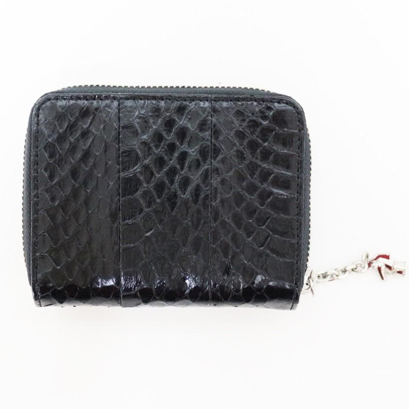 PUERTA DEL SOL プエルタデルソル メタルプレートスネークロングウォレット ミニ 小さい コインケース 長財布 | PUERTA DEL SOL | 01