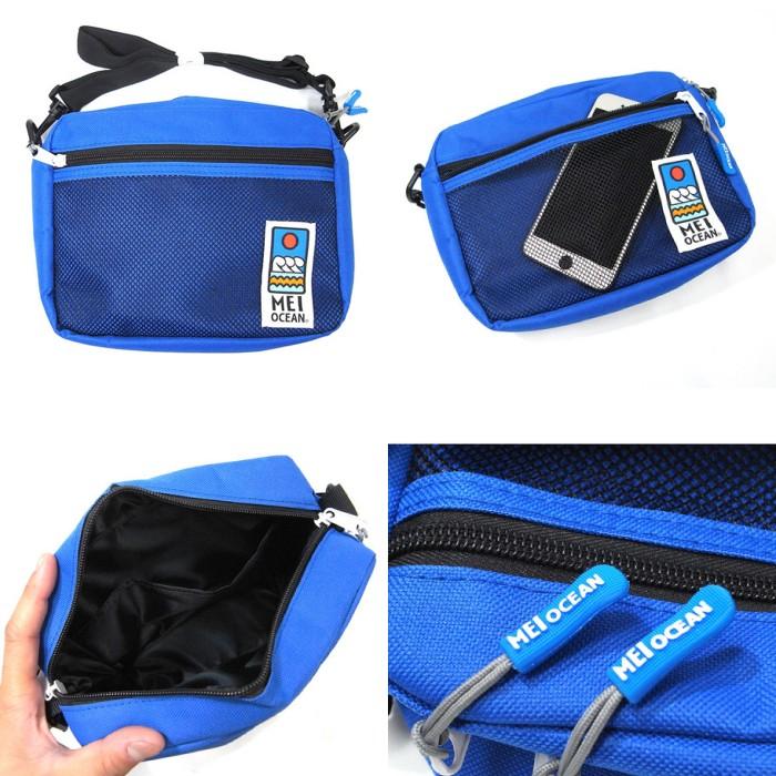 MEI ミニショルダーバッグ サコッシュ バッグ ナイロン バック 肩掛 メイ メンズ ストリート 春服 夏 夏服 春夏 | MEI | 05