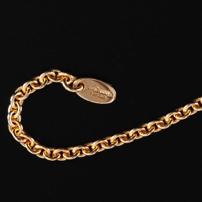 Roen BLACK ロエンブラック シルバー ジルコニア サークルペンダント ネックレス ゴールド | Roen | 02