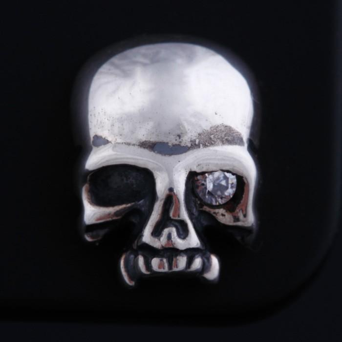 Roen BLACK ロエンブラック ジルコニア スカルスタッドピアス | Roen | 03