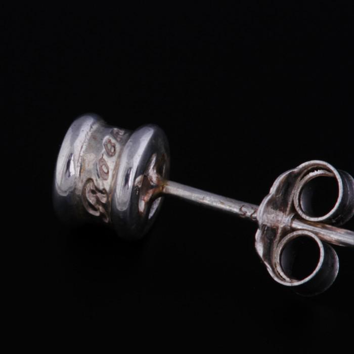 Roen BLACK ロエンブラック ジルコニアスタッドピアス シルバーブラック ユニセックス | Roen | 02