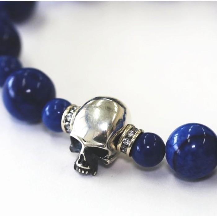 Roen BLACK ブレスレット ロエン アクセサリー ソーダライト スカル 数珠 レディース メンズ おしゃれ | Roen | 01