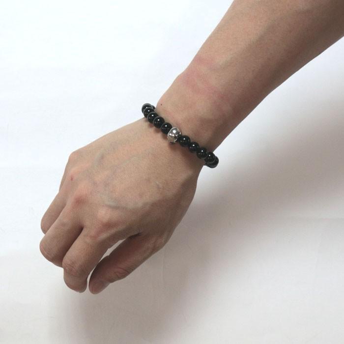 Roen BLACK ロエンブラック オニキスブレスレット ro-401 ブレスレット スカル メンズ アクセサリー | Roen | 04