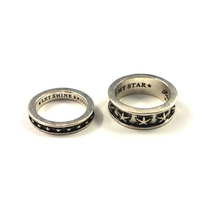 Roen BLACK ロエンブラック スターリング ro-651 星 アクセサリー メンズ シルバー リング 指輪 ペア | Roen | 03