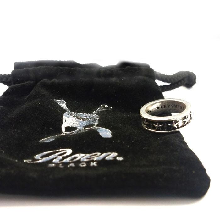 Roen BLACK ロエンブラック スターリング ro-652 星 アクセサリー メンズ シルバー リング 指輪 ペア | Roen | 02