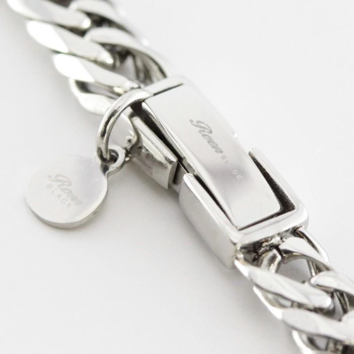 Roen BLACK ロエン ブラック 喜平ネックレス 6面W キヘイ チェーン 60cm 5.7mm 金属アレルギー対応 ノンアレルギー プレゼント | Roen | 02