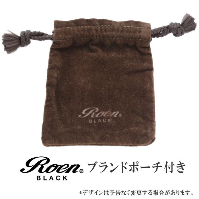 Roen BLACK ロエンブラック ６面ダブルキヘイネックレス 60cm RO-922 ステンレス ゴールド 金 喜平 ネックレス ユニセックス | Roen | 06
