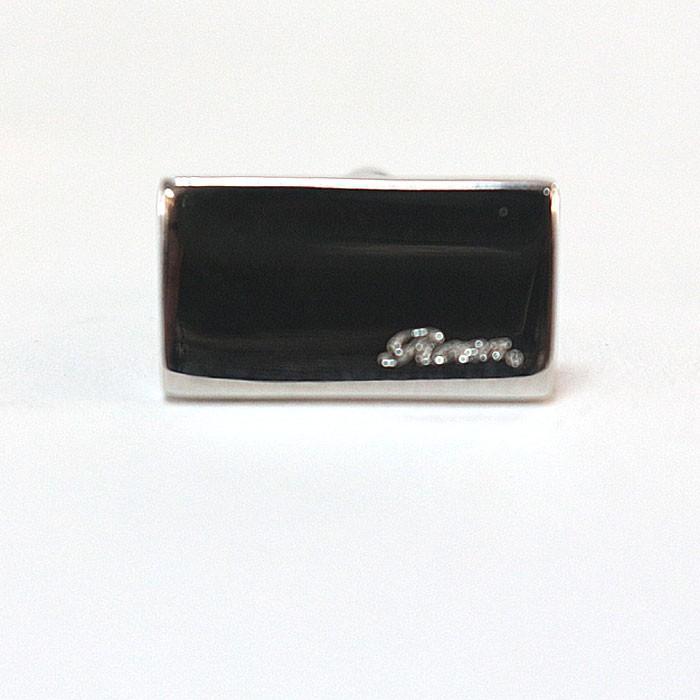 Roen BLACK ロエンブラック カフス ロゴ・シルバーrot-101 2pcs/1セット メンズ アクセサリー | Roen | 01