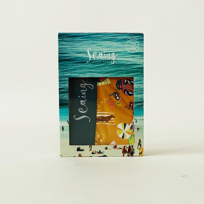 Seaing シーイング ボクサーパンツ BEACH SIDE メンズ 下着 パンツ ブランド おしゃれ 派手 かわいい 人気 ギフト インナー バレンタイン 記念日 彼氏 父 |  | 04