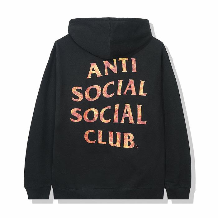 anti social social club パーカー アンチソーシャルソーシャルクラブ SANDRA REEVES BLACK HOODIE スエットパーカー スウェットパーカ トップス メンズ レディース ブランド anti social club パーカー アンチソーシャルソーシャルクラブ