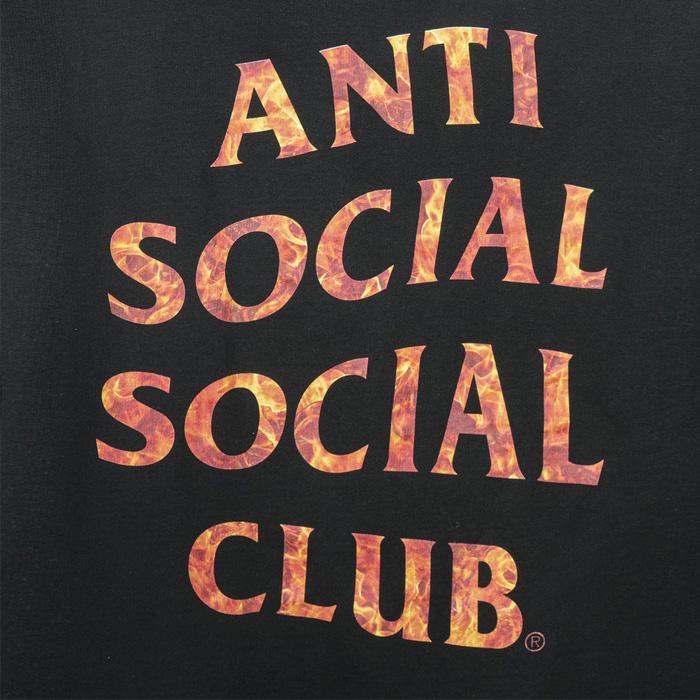 anti social social club パーカー アンチソーシャルソーシャルクラブ スエットパーカー SANDRA REEVES BLACK HOODIE メンズ レディース |  | 03