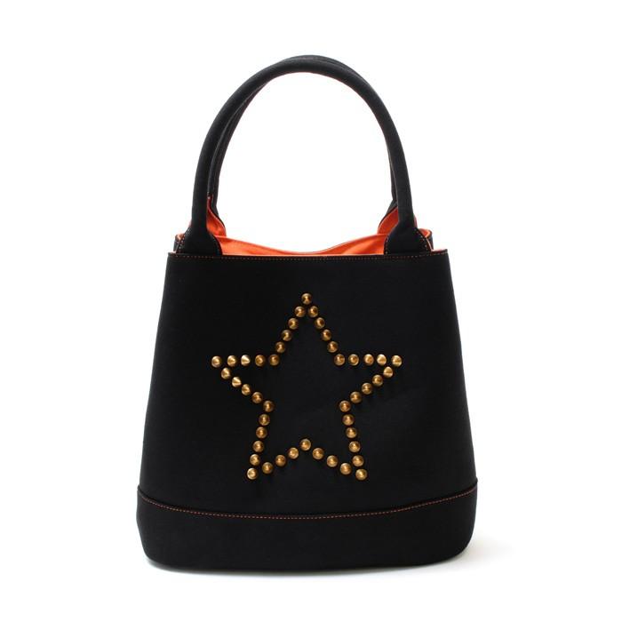 スターリアン StarLean スタースタッズ キャンパストートバッグ バッグ ブラック ユニセックス |  | 01