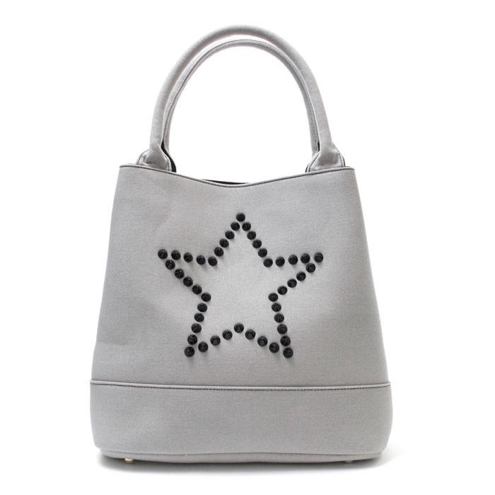 スターリアン StarLean スタースタッズキャンパストートバッグ GRAY グレイ 星 大容量 男性 女性 |  | 01