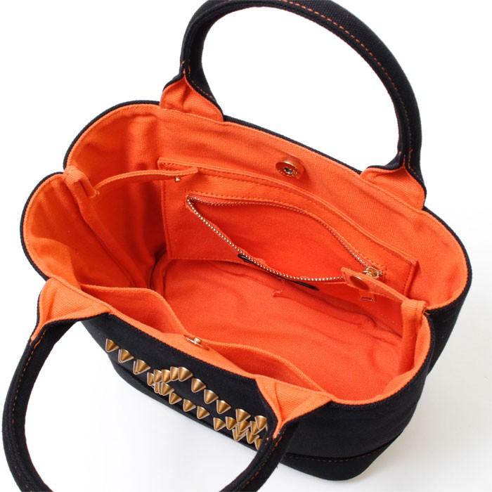 スターリアン StarLean トートバッグ スタースタッズ ミニキャンパストートバッグ ブラック BAG ユニセックス |  | 03