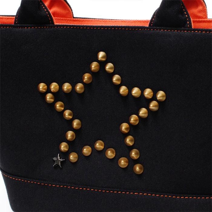 スターリアン StarLean トートバッグ スタースタッズ ミニキャンパストートバッグ ブラック BAG ユニセックス |  | 04