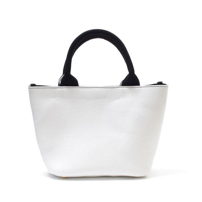 スターリアン StarLean スター スタッズ ミニキャンパス トートバッグ ユニセックス ほし ホワイト 白 |  | 02