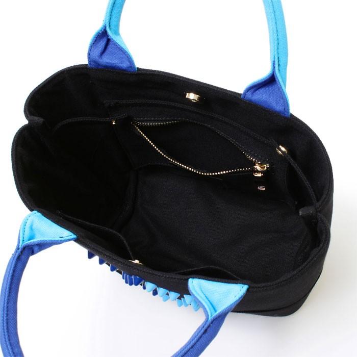 スターリアン StarLean Star バッグ スタースタッズ ミニキャンパス トートバッグ ブルー ユニセックス |  | 03