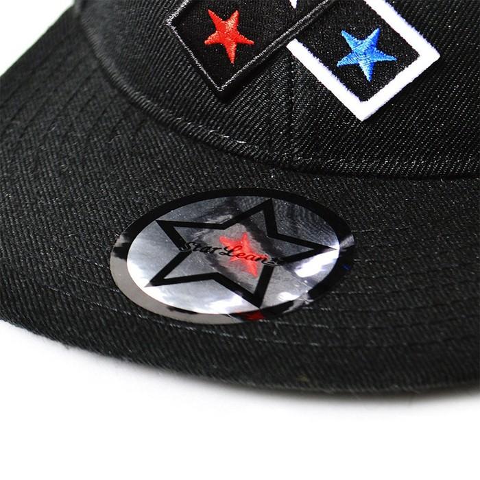 スターリアン StarLean SENSEクロス刺繍ベースボールキャップ ベース