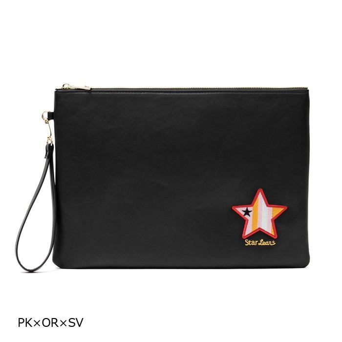 スターリアン StarLean クラッチバッグ BAG 男女兼用 スターストライプ刺繍 クラッチバッグ |  | 01