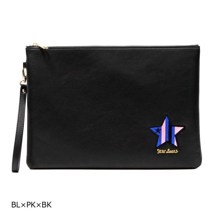 スターリアン StarLean クラッチバッグ BAG 男女兼用 スターストライプ刺繍 クラッチバッグ |  | 03