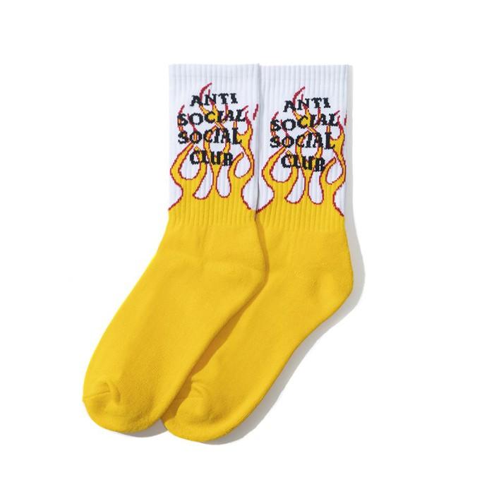 Anti Social Social Club アンチソーシャルソーシャルクラブ Socal White Socks メンズ 靴下 ソックス おしゃれ | ANTI SOCIAL SOCIAL CLUB | 01