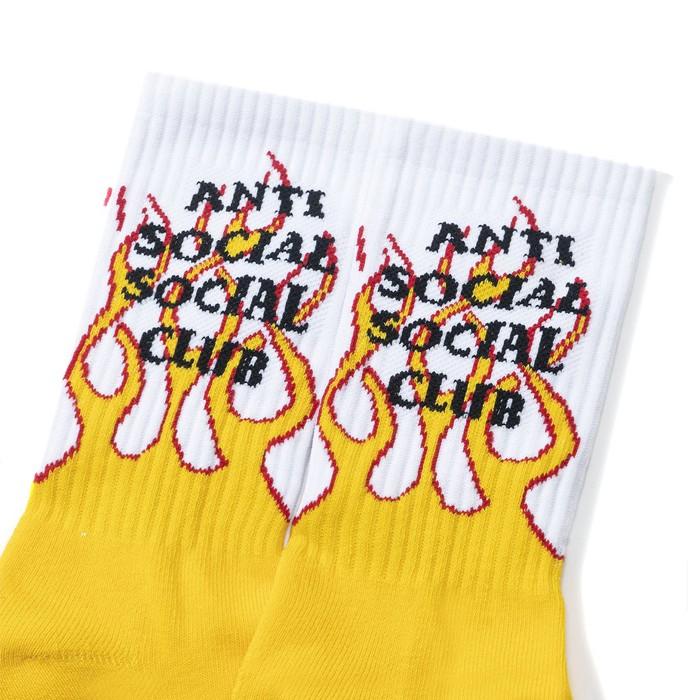 Anti Social Social Club アンチソーシャルソーシャルクラブ Socal White Socks メンズ 靴下 ソックス おしゃれ | ANTI SOCIAL SOCIAL CLUB | 02