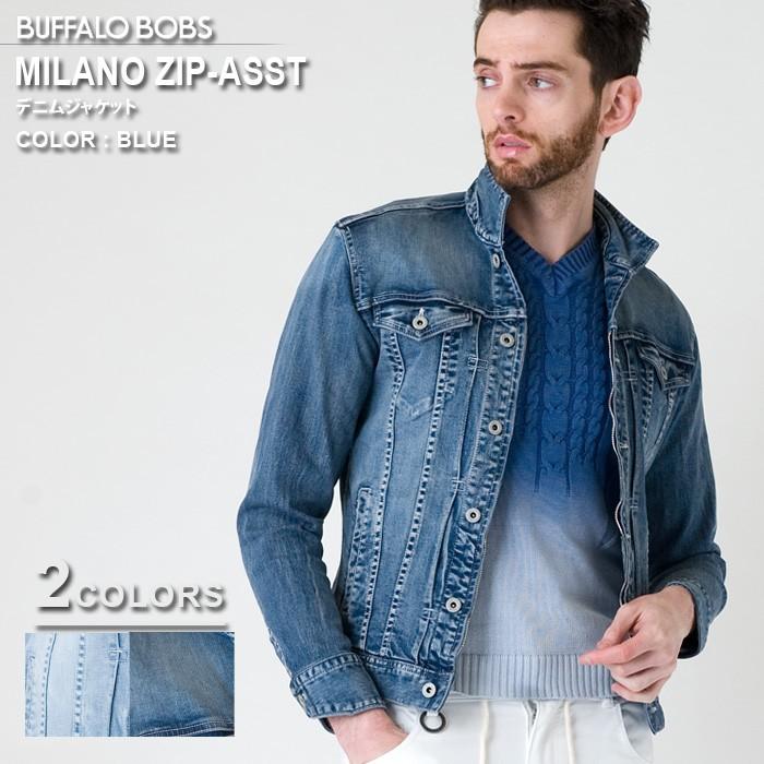 MILANO ZIP-ASST 3rdタイプ デニムジャケット BUFFALO BOBS バッファローボブズ Gジャン