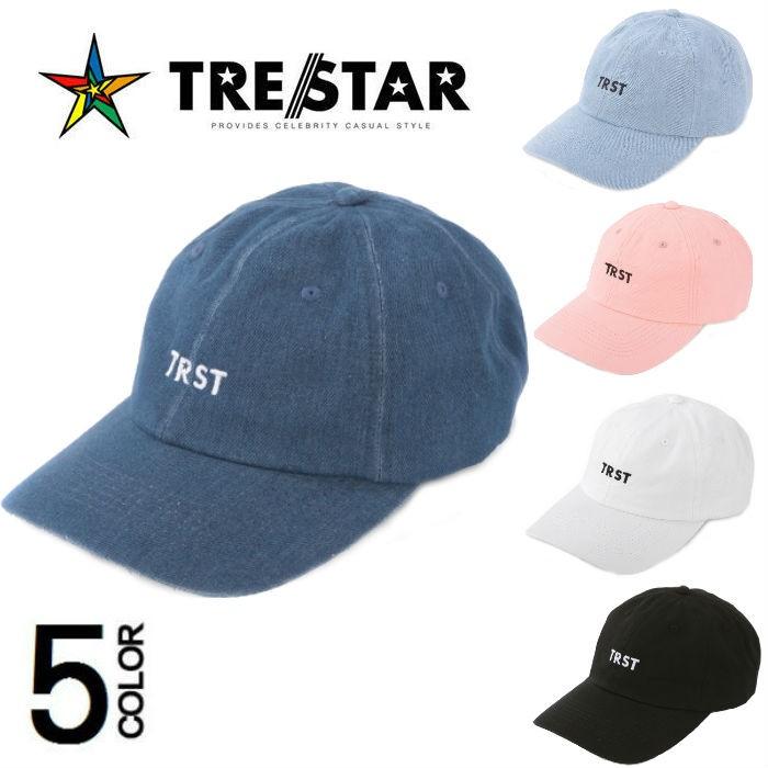 TRE☆STAR トレスター LOW CAP-TRST- キャップ 帽子 シックスパネル ロー カジュアル ストリート 星 スター | 