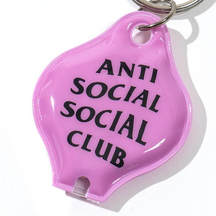 ANTI SOCIAL SOCIAL CLUB アンチソーシャルソーシャルクラブ True Colors ライト付き キーホルダー キーリング アクセサリー ライト 小物 | ANTI SOCIAL SOCIAL CLUB | 01