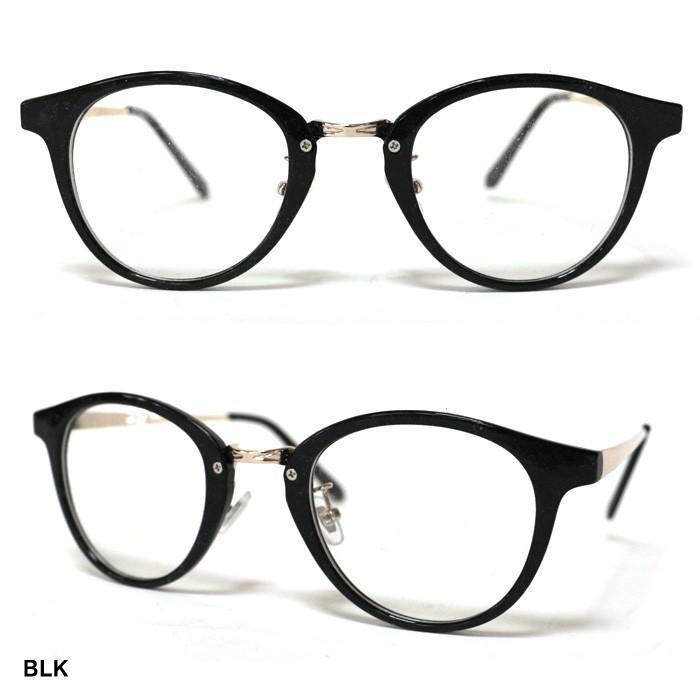 伊達メガネ/メンズ/丸型/サングラス/ボストン/伊達メガネ |  | 02