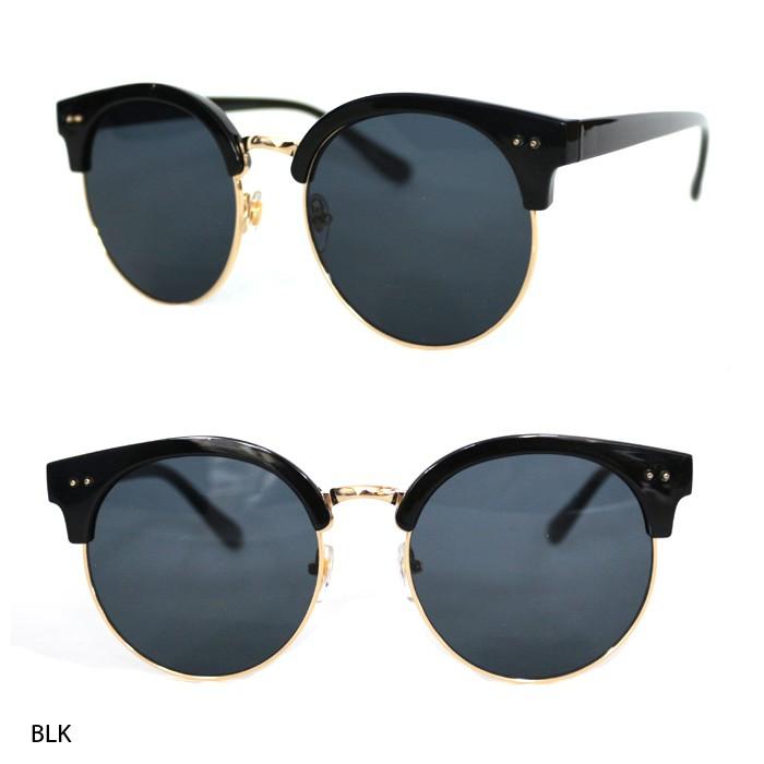 ミラーサングラス クラブマスター ラウンド サングラス メンズ レディース ブルー |  | 03