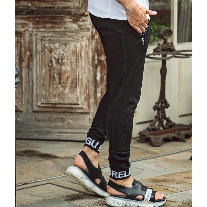1PIU1UGUALE3 RELAX ウノピゥウノウグァーレトレ リブロゴジョガーパンツ スウェットパンツ メンズ カジュアル | 1PIU1UGUALE3 RELAX | 05
