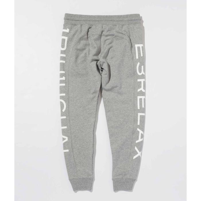 1PIU1UGUALE3 RELAX ウノピゥウノウグァーレトレ ビッグファスナーサイドロゴスウェットパンツ カジュアル スポーツ ジャージ スリム ブランド おしゃれ | 1PIU1UGUALE3 RELAX | 14